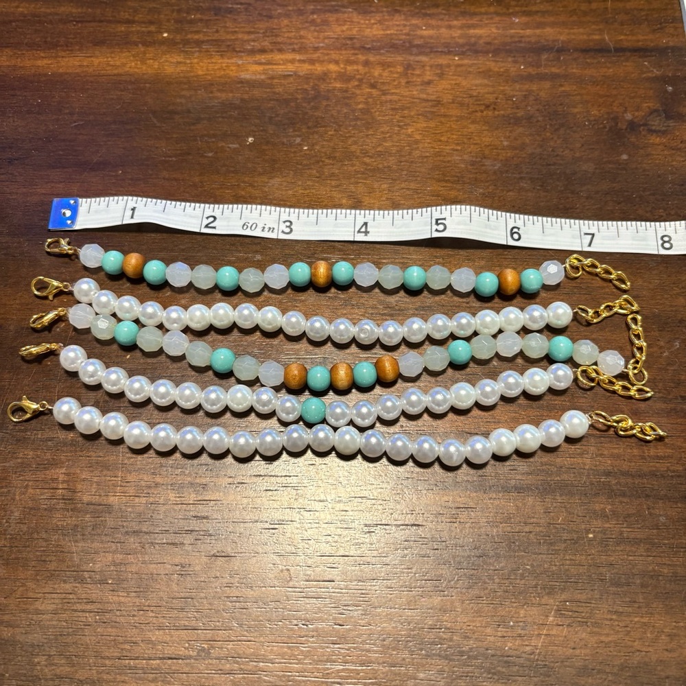 Stack Beaded Bracelets - Picture 2 of 2